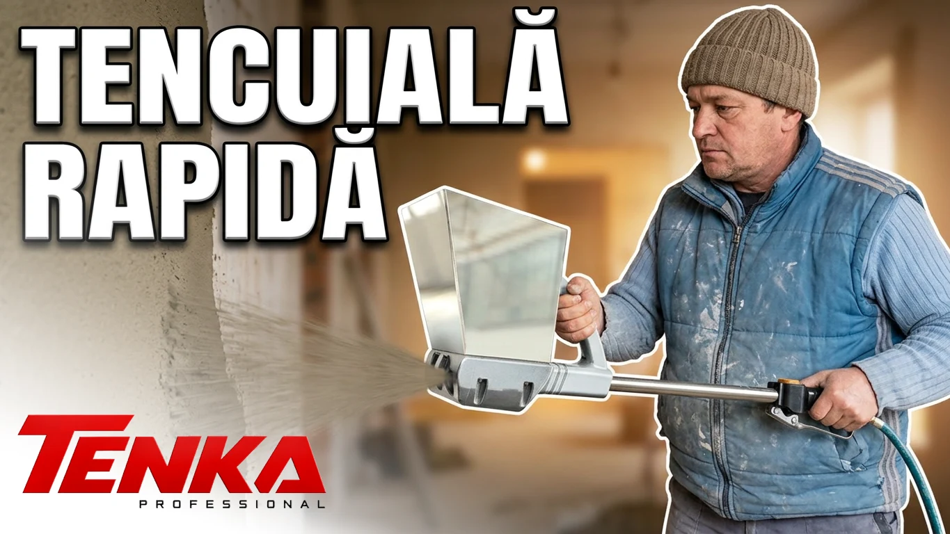Rychlý omítací stroj - TENKA