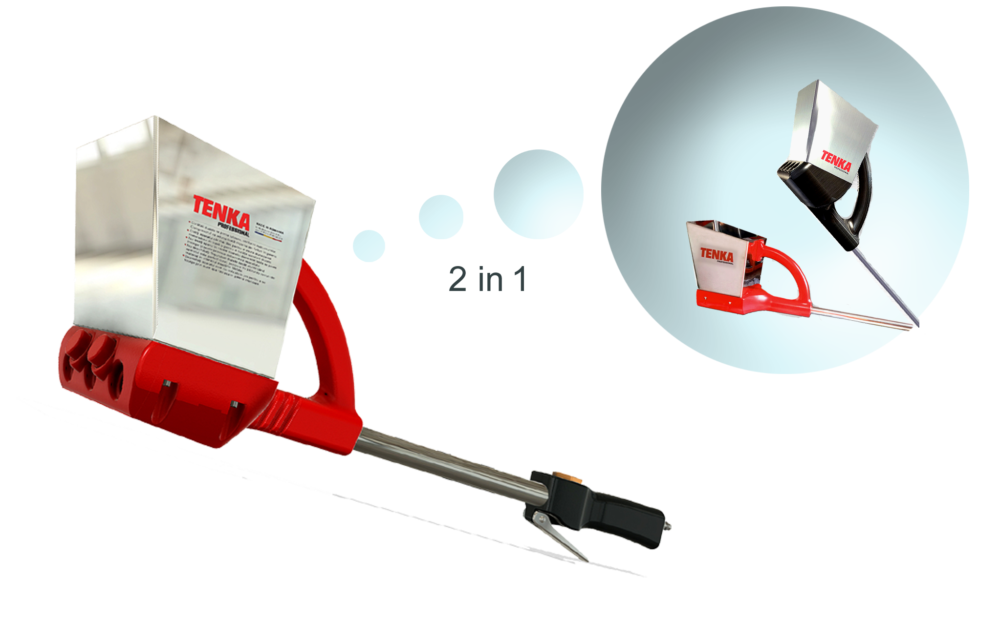 Omítačka s 5 uzavíratelnými tryskami (3 na stěny + 2 na stropy) TK-51 - Omítací stroje - image 9